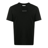 Sandro Paris Camiseta com logo bordado - Preto