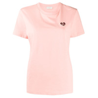 Sandro Paris Camiseta mangas curtas com logo - Rosa