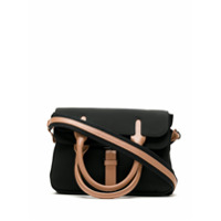 Sarah Chofakian Bolsa Double com alça transversal - Preto