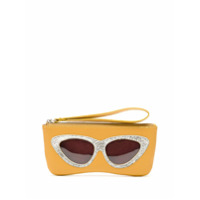 Sarah Chofakian Porta óculos Gatinho - Amarelo