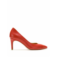 Sarah Chofakian Scarpin Privé de couro - Vermelho