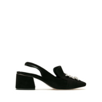 Sarah Chofakian Scarpin Royalty de couro - Preto