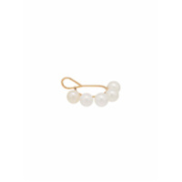 Saskia Diez Ear cuff banhado a ouro - Branco