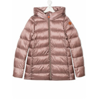 Save The Duck Kids Casaco matelassê com capuz - Rosa