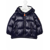 Save The Duck Kids hooded padded coat - Azul