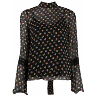 See by Chloé Blusa com estampa floral - Preto