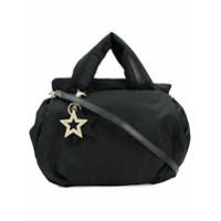 See by Chloé Bolsa de couro com chaveiro de estrela - Preto