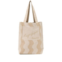 See by Chloé Bolsa tote de jacquard com padronagem - Neutro