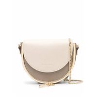 See by Chloé Bolsa transversal Mara com corrente - Cinza