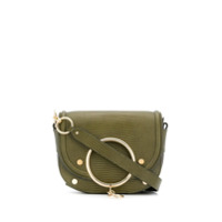 See by Chloé Bolsa transversal Mara com gravação - Verde