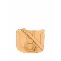 See by Chloé Bolsa transversal trançada - Marrom