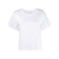 See by Chloé Camiseta com detalhe de babados - Branco