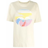 See by Chloé Camiseta com estampa contrastante - Neutro