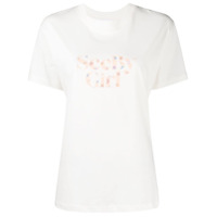 See by Chloé Camiseta com estampa de logo - Branco