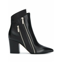 Sergio Rossi Bota com detalhe de zíper - Preto