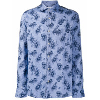 Seventy Camisa mangas longas com estampa floral - Azul