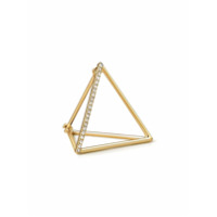 Shihara Brinco triângulo com diamantes 20 (01) - Metálico