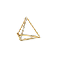 Shihara Brinco triângulo com diamantes 20 (02) - Metálico