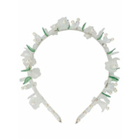 Shrimps Henrietta embellished headband - Branco