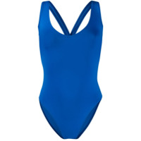 Sian Swimwear Maiô Lorna com alça torcida - Azul