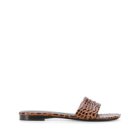 Simon Miller Slide Hammer com gravação - Marrom