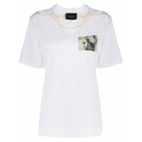 Simone Rocha Camiseta com estampa de cordeiro - Branco
