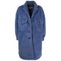 Simonetta Ravizza Casaco oversized com abotoamento simples - Azul