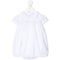 Siola Body de algodão com bordado de poás - Branco