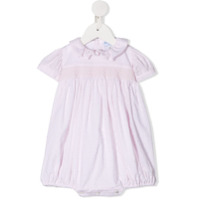 Siola Body de algodão com bordado de poás - Rosa