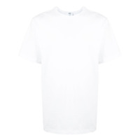 Sir. Camiseta decote careca com estampa do logo lateral - Branco