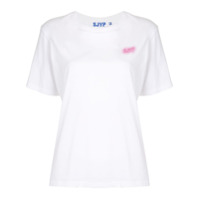 SJYP Camiseta mangas curtas com estampa de logo - Branco