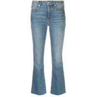 Slvrlake Calça jeans flare cintura alta - Azul