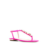 Sophia Webster rhinestone embellished sandals - Rosa