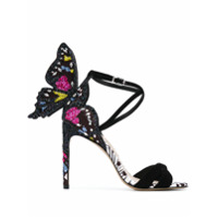Sophia Webster Sandália Chiara com aplicações - Preto