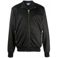 Sss World Corp Jaqueta com logo e zíper - Preto