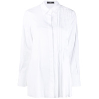 Steffen Schraut Camisa ampla com pregas - Branco