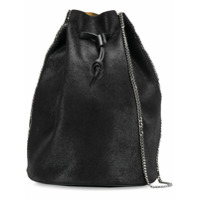 Stella McCartney Bolsa bucket Falabella - Preto