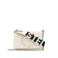 Stella McCartney Bolsa transversal com logo - Neutro