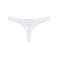 Stella McCartney Calcinha com renda - Branco