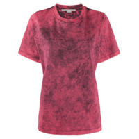 Stella McCartney Camiseta com lavagem - Rosa