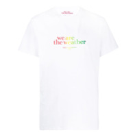 Stella McCartney Camiseta We Are the Weather - Branco