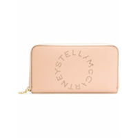 Stella McCartney Carteira com logo perfurado - Neutro