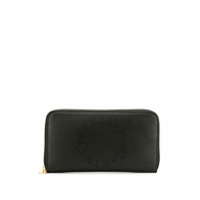 Stella McCartney Carteira com logo perfurado - Preto