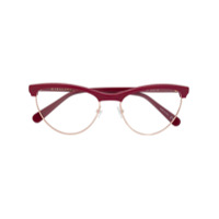 Stella McCartney Eyewear Armação de óculos gatinho - Vermelho