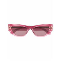 Stella McCartney Eyewear Óculos com armação retangular - Rosa