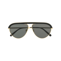 Stella McCartney Eyewear Óculos de sol aviador Sc0207s - Dourado