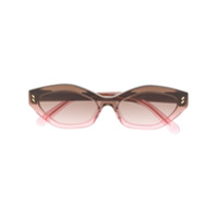 Stella McCartney Eyewear Óculos de sol gatinho degradê - Cinza