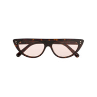 Stella McCartney Eyewear Óculos de sol gatinho - Marrom