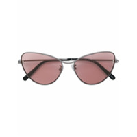 Stella McCartney Eyewear Óculos de sol gatinho - Metálico