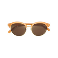 Stella McCartney Eyewear Óculos de sol redondo - Amarelo